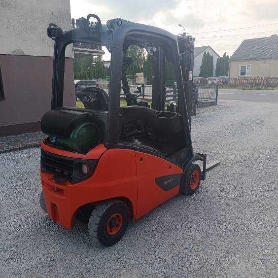 Wózek widłowy Linde H16T, LPG. Triplex