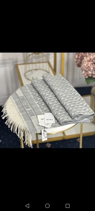 Кашеміровий шарф Dior