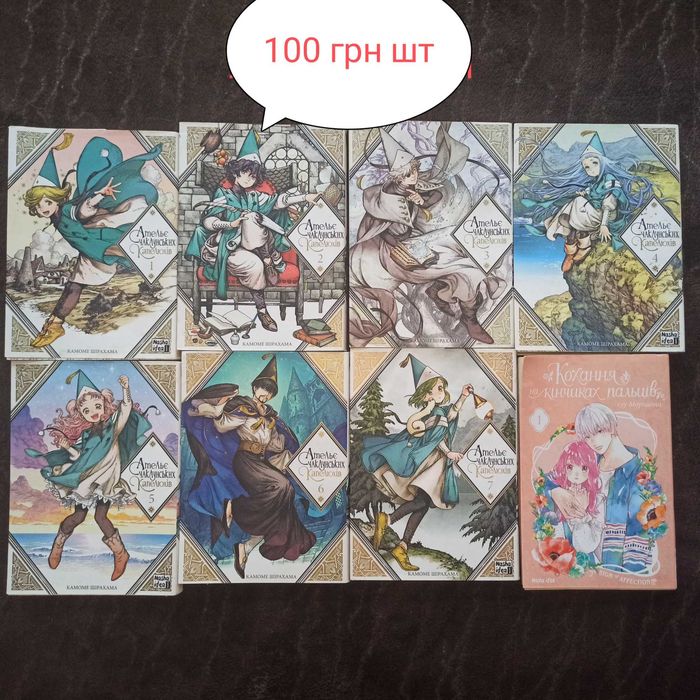 Серия книг аниме