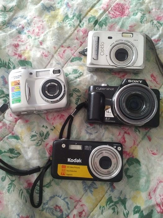 6 maquinas fotográfica digitais para peças