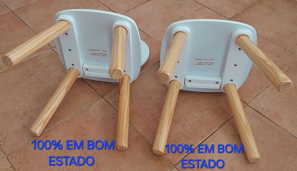 CADEIRA CRIANÇA TODA EM MADEIRA. 10€ AS DUAS. Casa,Cozinha,Escolinha,Quarto,Infantário.