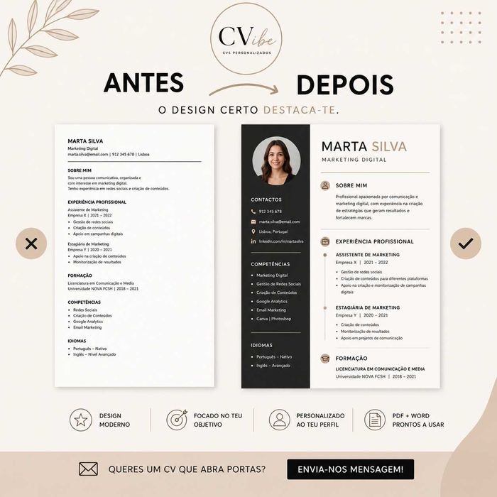 CV´s personalizados