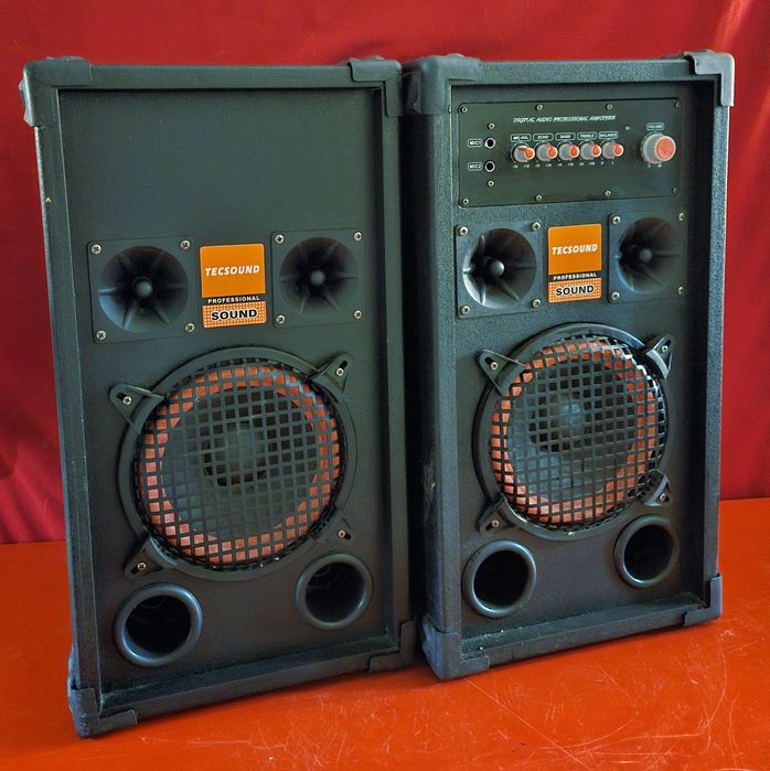 Wzmacniacz i kolumny do perkusji elektronicznej, keyboardu