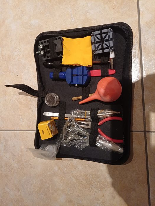 Kits Relojoaria+ kit pinças de relojoeiro