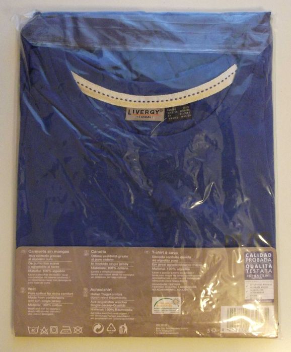 Camisola Mangas Cavas