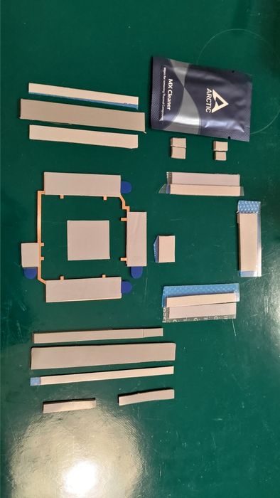 RTX 3090 MSI GAMING X TRIO zestaw do wymiany termopadów na Copper Mod