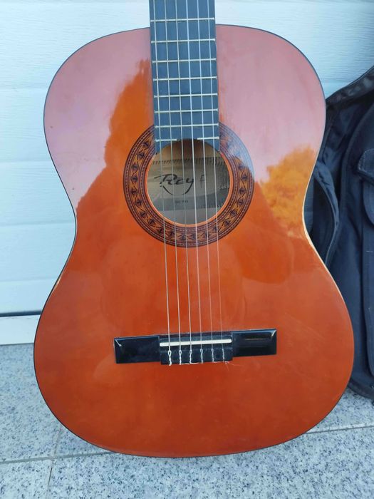 Guitarra Clássica Rey C542 + Saco de Transporte (Como Nova)