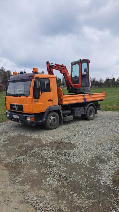 Usługi koparką 2,5,wiertnica. Transport wywrotką,montaż ogrodzeń.