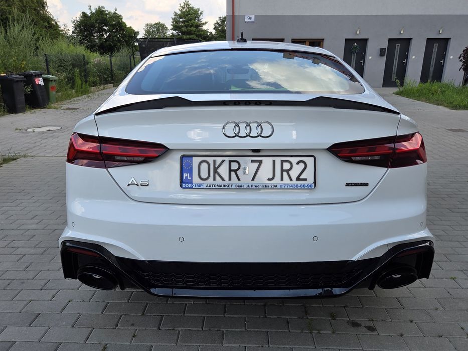 Śliczne Audi A5/Quattro/2023r/Z małym przebiegiem 40 tys/Automat