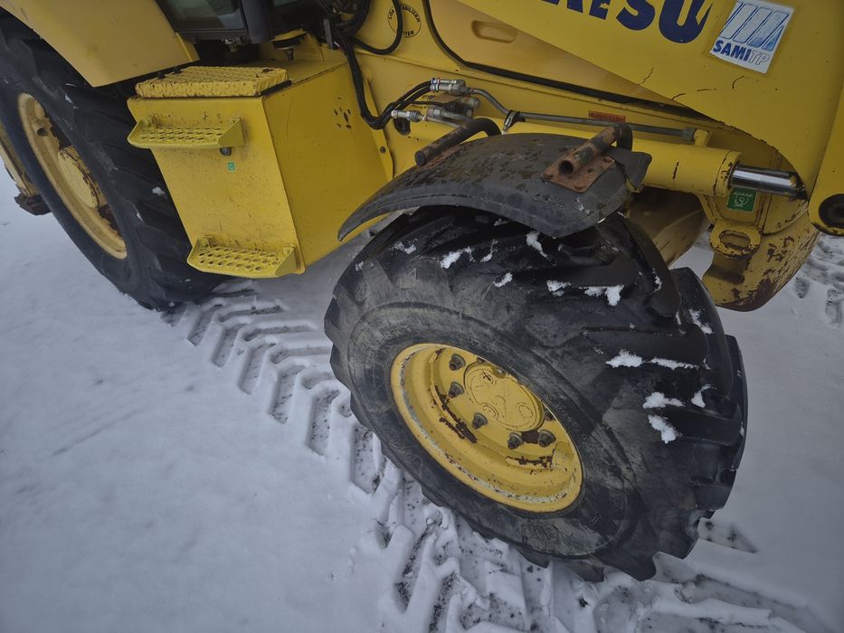 Koparko ładowarka KOMATSU WB 97R sprowadzona super stan jcb