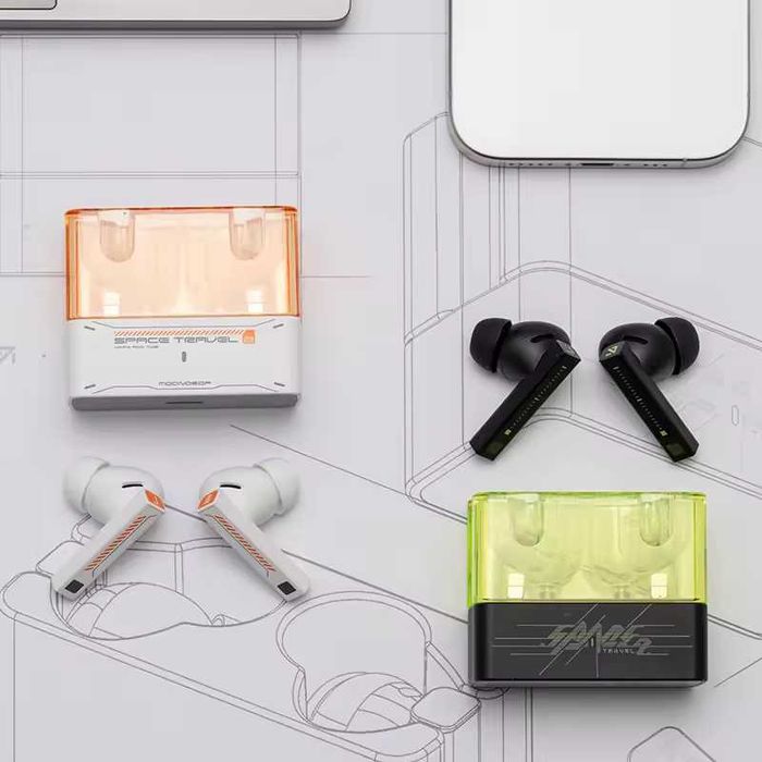 Moondrop Space Travel 2 TWS HiFi  Bluetooth 6.0  навушники ANC