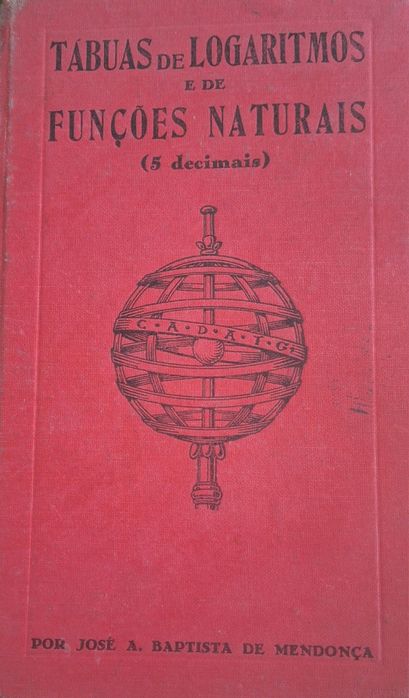 Tábuas de Logaritmos e de Funções Naturais  de 1947