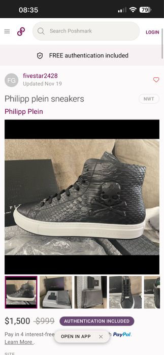 philipp plein кросовки