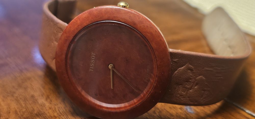 Tissot Wood Watch Genuine