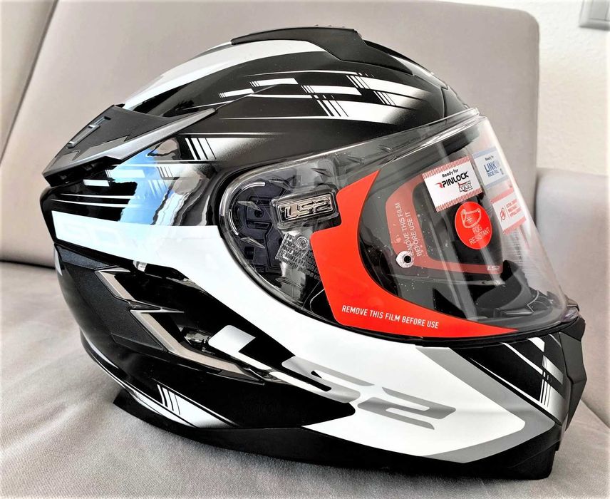 Capacete NOVO LS2 Challenger GP Carbon/Kevlar (44% DESCONTO) Em S e XS