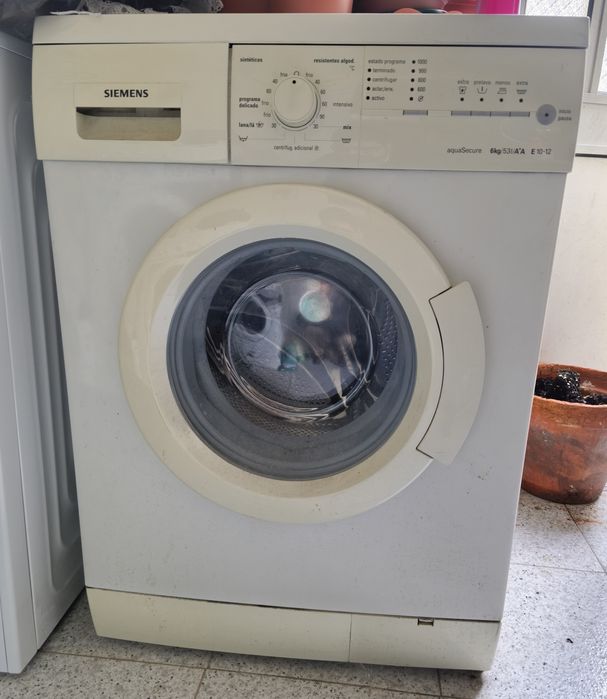 Máquina de lavar roupa Siemens