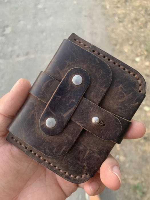 Картхолдер / Мини-кошелек | Натуральная кожа | Ручная работа