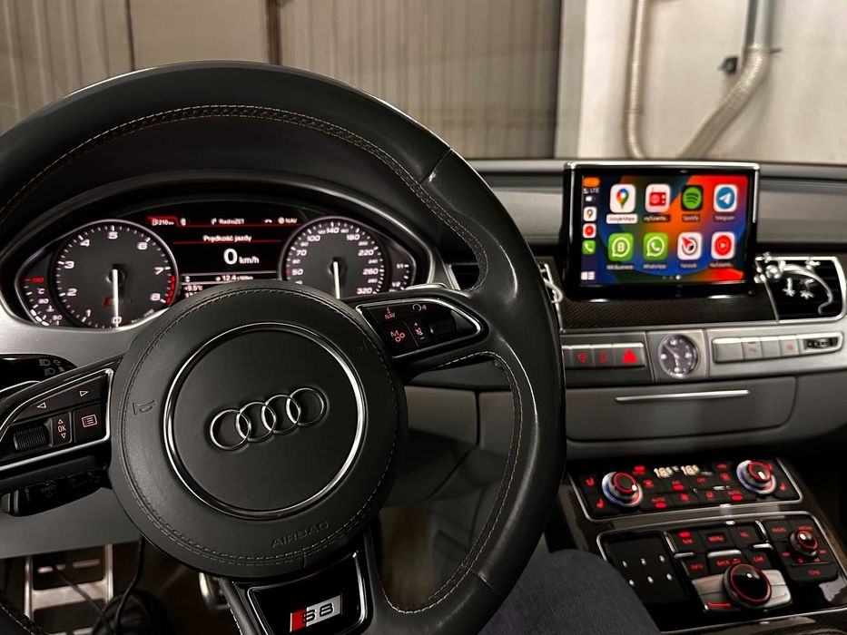 Apple Carplay Android Auto BOX Audi A4 B8 A5 A6 C7 A8 D4 Q3 Q5 Bezprz.