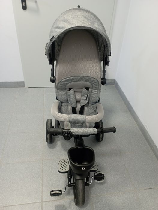 Rowerek dziecięcy trójkołowy wózek spacerówka 6w1  Kinderkraft szary