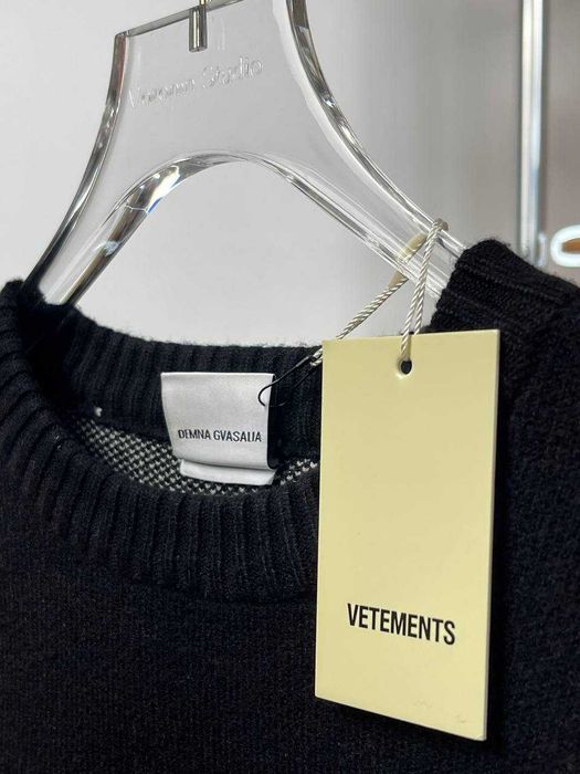 Світер VETEMENTS | Бавовняна Преміум Кофта Від Ветементс
