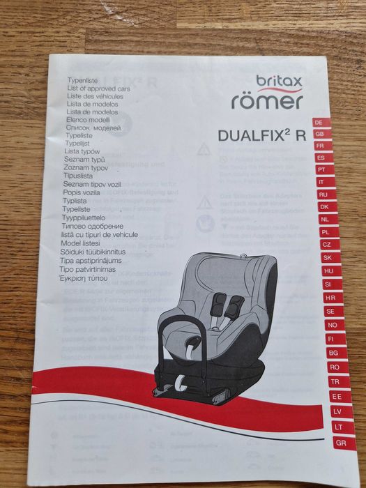 Fotelik samochodowy Britax Römer Dualfix 2R