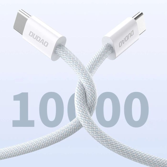 Kabel USB-C - USB-C Dudao L6C PD 30W 1m - jasnoniebieski