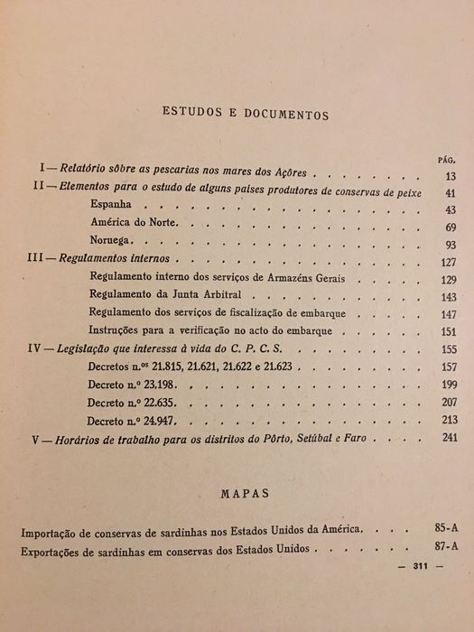 Pescarias nos Mares dos Açores/ Pesca do Bacalhau/ Política das Pescas