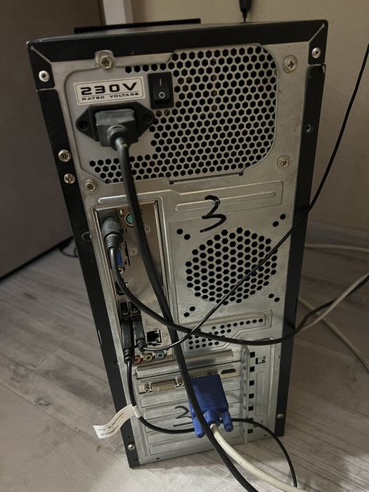 Продам стаціонарний пк з монітором та клавіатурою