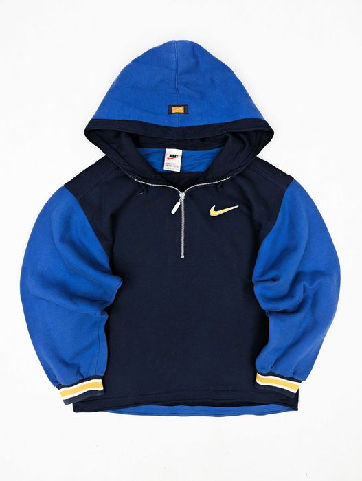 Nike vintage granatowa bluza XS logo