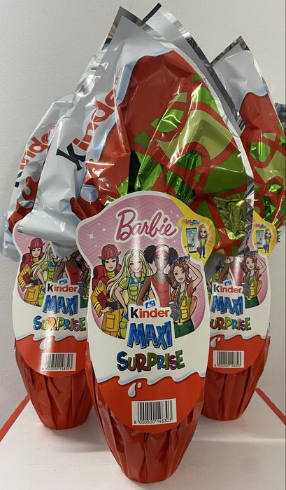 Шоколадне яйце Kinder Surprise Maxi Barbie 150g