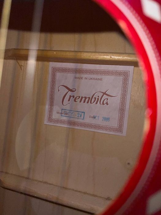 Гітара акустична, шестиструнна. Trembita