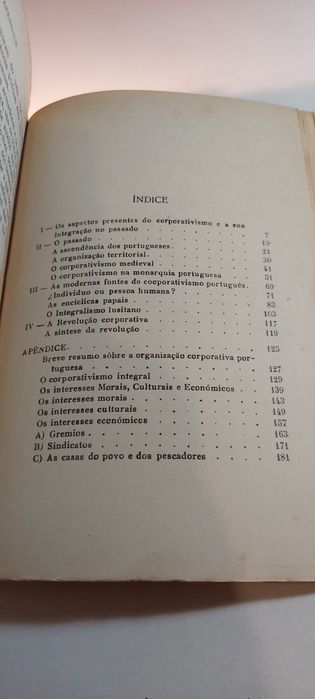 Corporativismo, Antecedentes e Princípios - Henrique Soares