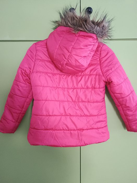Wiosenna różowa kurtka roz. 128
