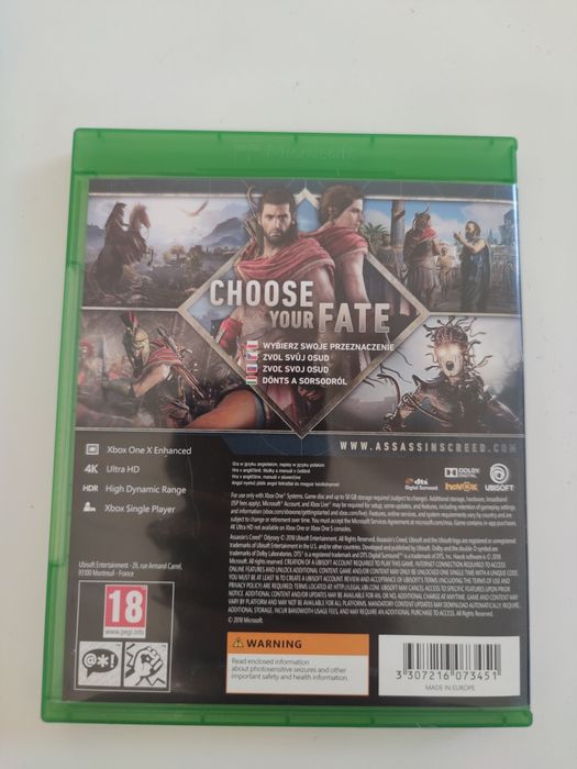 Assassins Creed Odyssey PL xbox one