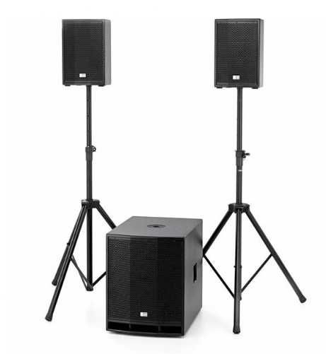 Aluguer Sistema de Som Completo – Ideal para Eventos, Festas, DJs (até 150 Pessoas)