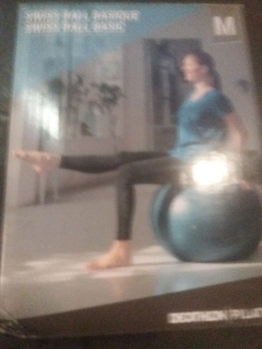bola de pilates nova de 75 cm de 110 kilos