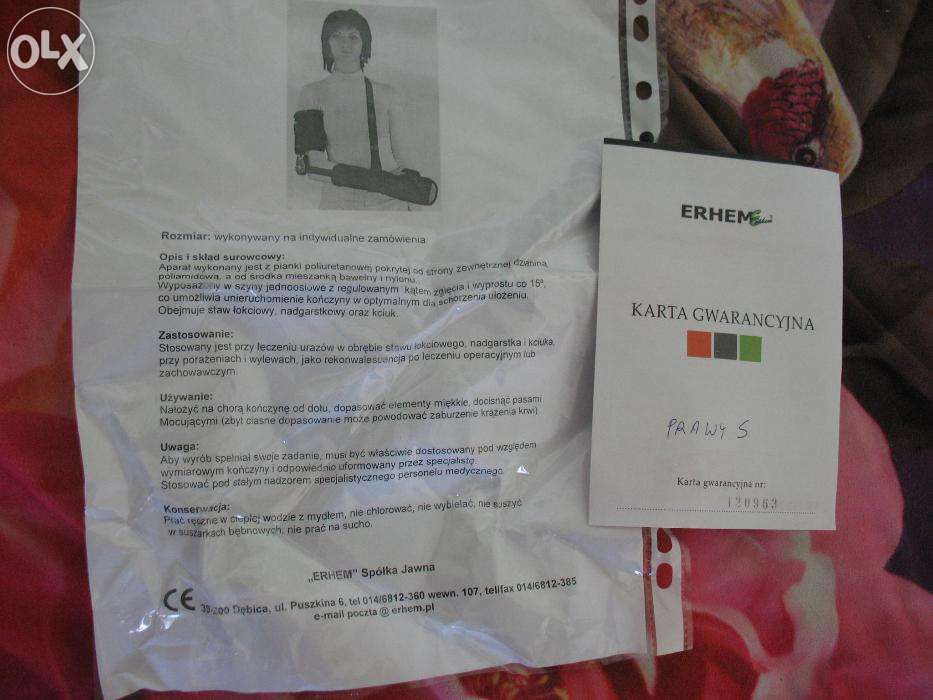 Aparat na ramię i przedramię ERH 56