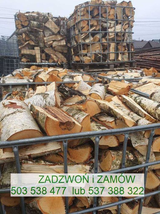 Drewno do pieca i kominka -  NAJTANIEJ !  Dostawa ZA DARMO !
