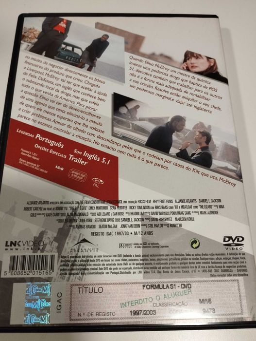 Formula 51 - DVD