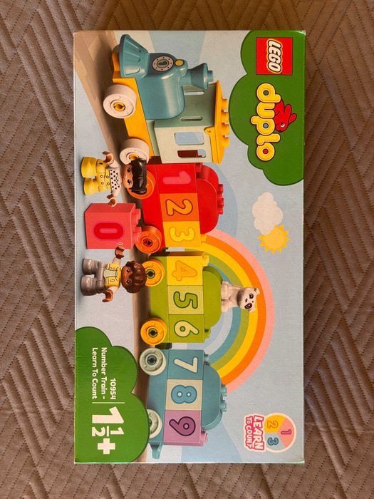 Nowe!! Lego Duplo 10954 Pociąg z cyferkami - oryginalnie zamknięte!