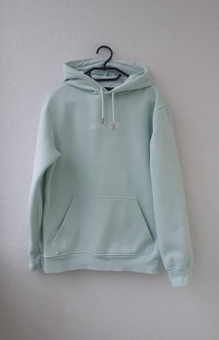 Męska bluza z kapturem hoodie kangurka nicce S