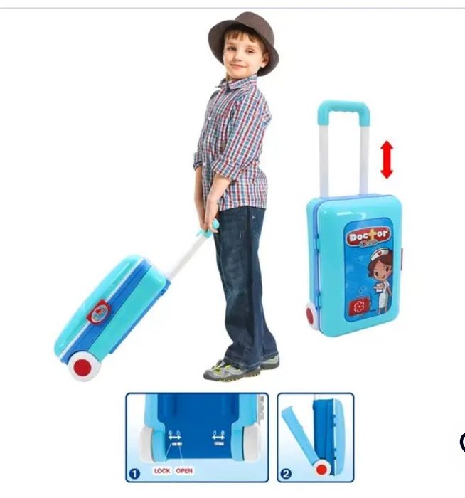 Игровой набор доктора Toysclub Doctor в чемодане с ручкой больница