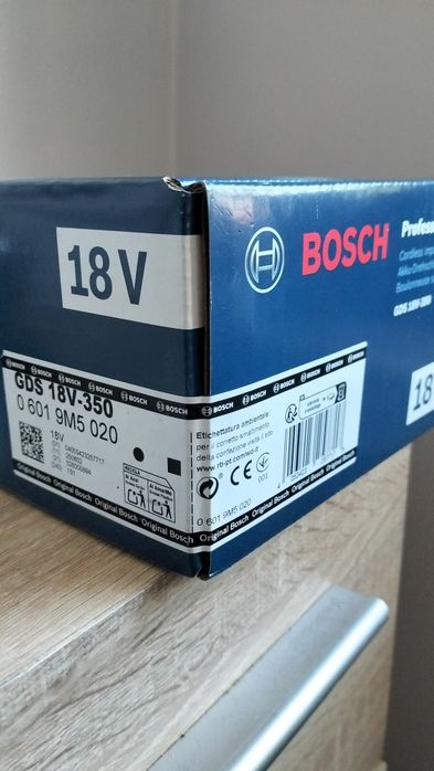 Klucz Udarowy Akumulatorowy BOSCH GDS 18V-350