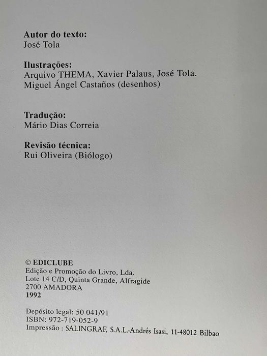 Grande Enciclopédia das Ciências: Zoologia