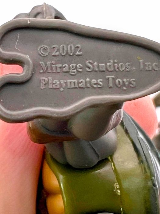 TMNT Tartarugas Ninja Playmates Toys Mirage Studios 2002