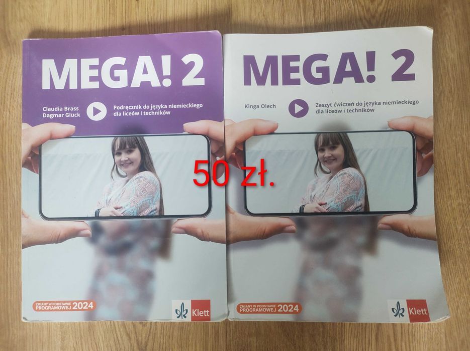 Podręcznik + ćwiczenia język niemiecki kl.2 średnia