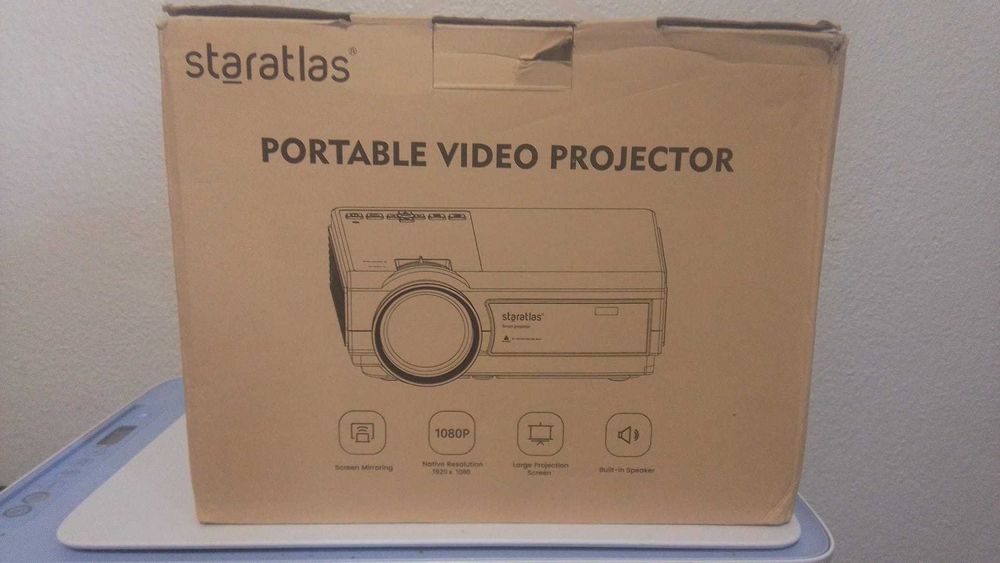 Projetor Staratlas L36P Full HD 1080P Wi-Fi – Novo em Caixa