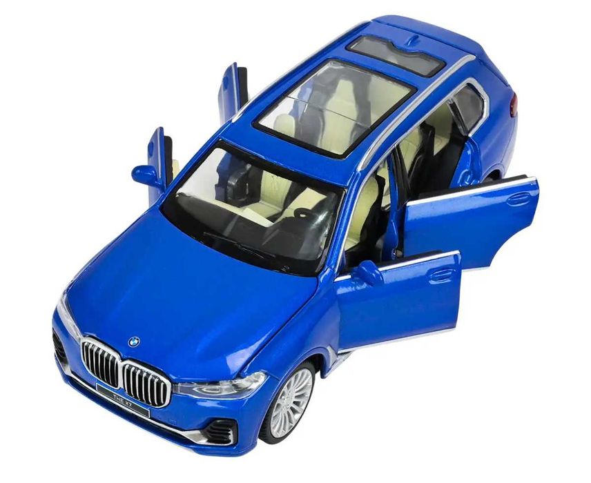 Машинка металева BMW X7 модель 1:32 ліцензійна інерційна 16,5 см