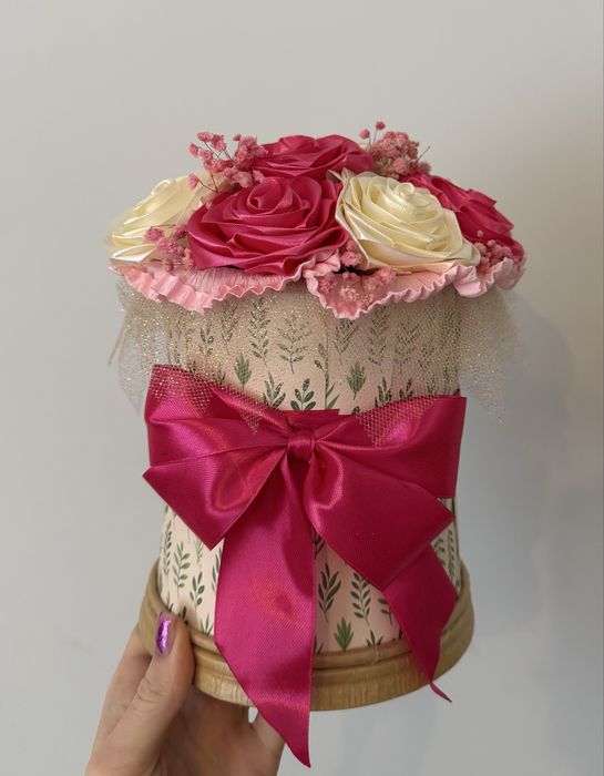 Wieczne róże flowerbox