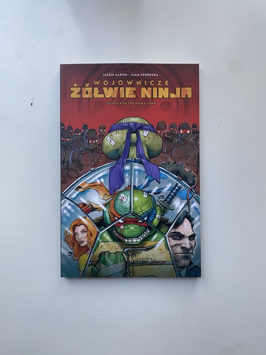 Komiks Wojownicze Żółwie Ninja. Tom 2. Żółwie kontra Nowy Jork.